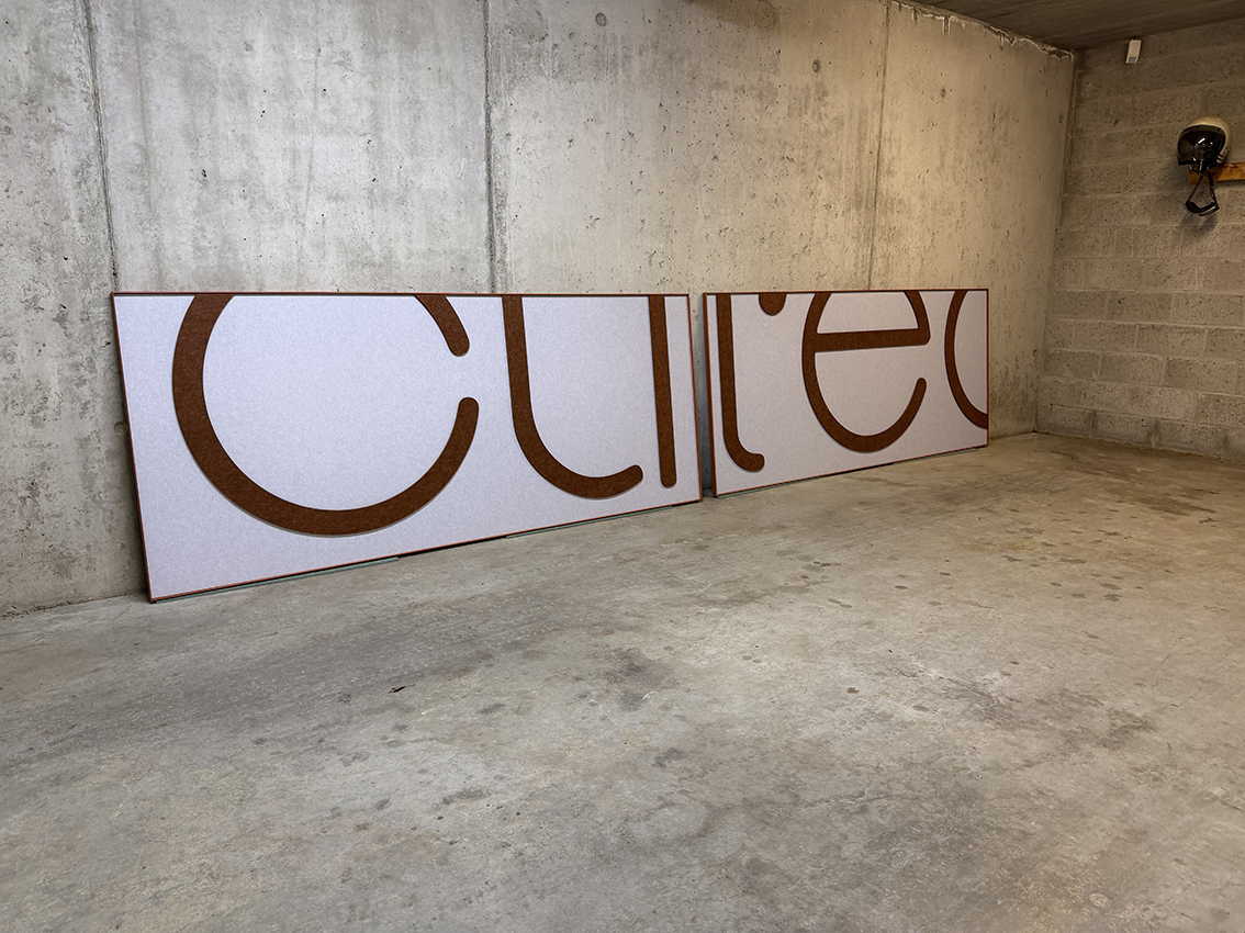 Pet Felt Logo Wall